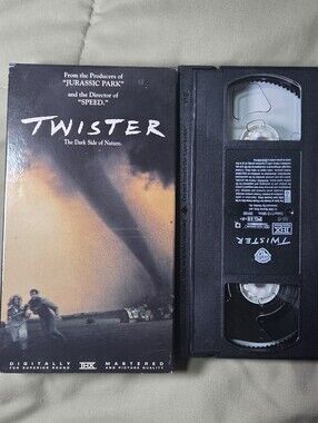 Twister VHS 1996 Helen Hunt Bill Paxton Movie Untested